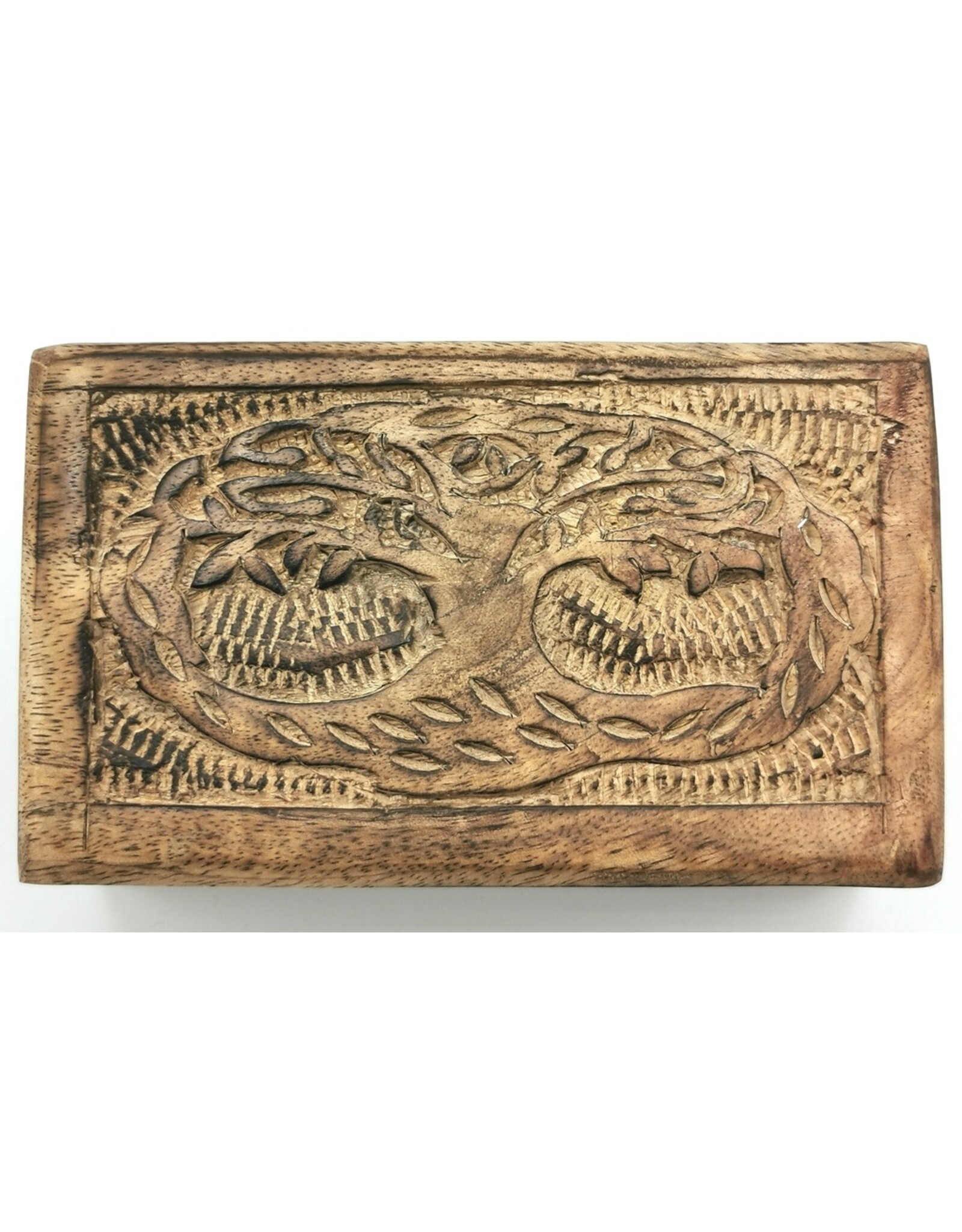 SMD Miscellaneous - Wooden Tree of Life box 12,5cm  x 7,5cm