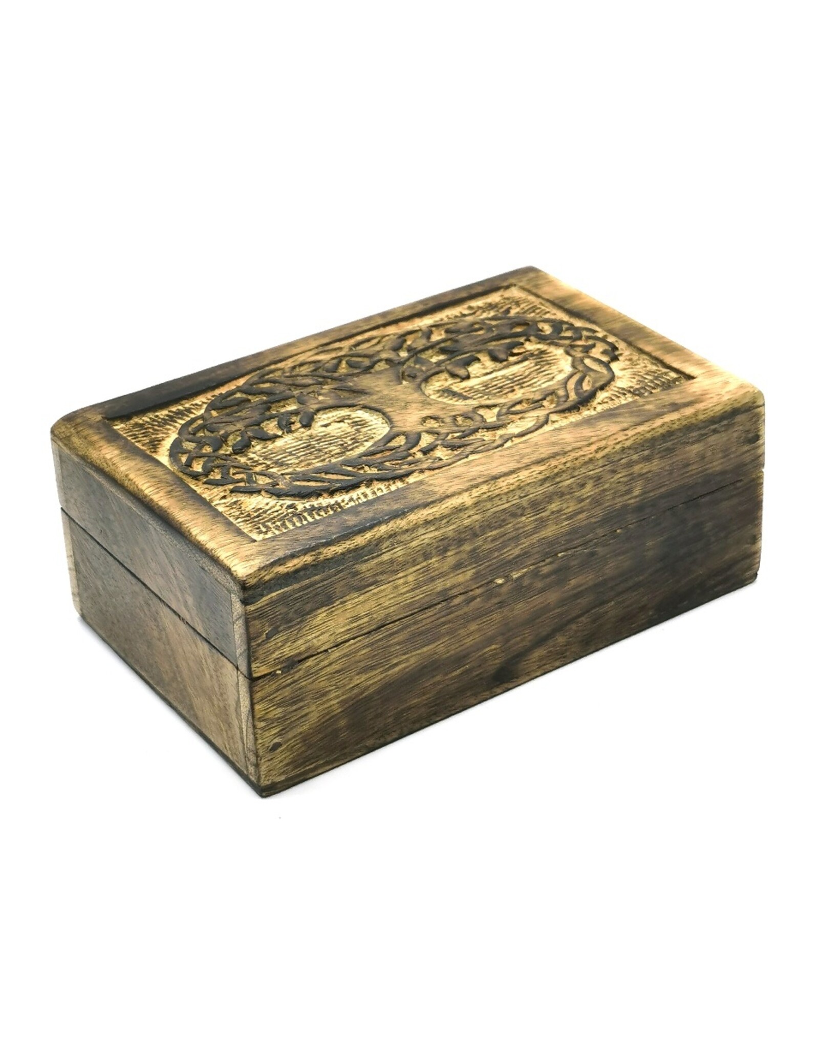 SMD Miscellaneous - Wooden Tree of Life box 15cm x 10cm