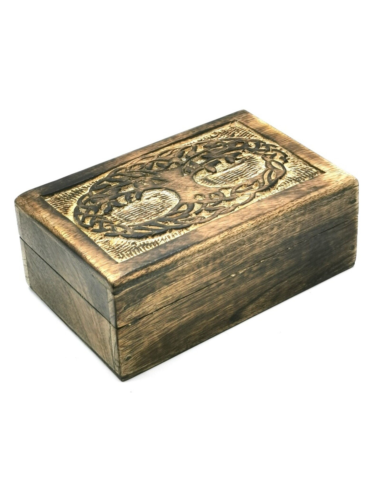 SMD Miscellaneous - Wooden Tree of Life box 15cm x 10cm