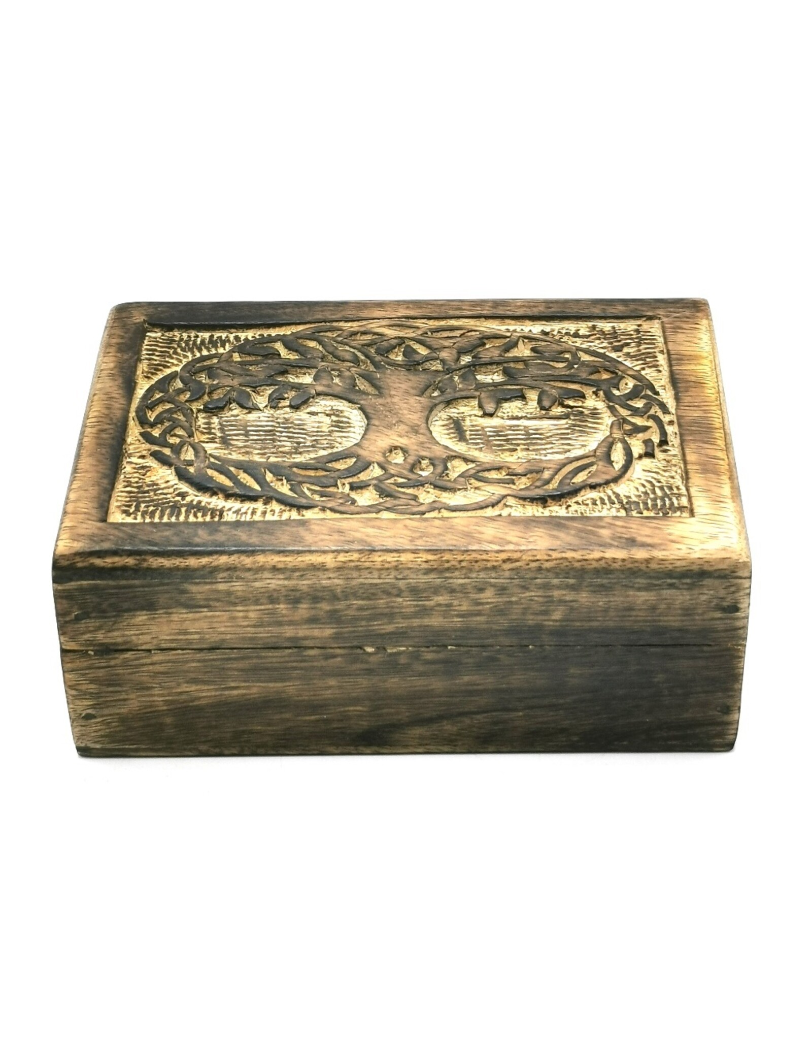 SMD Miscellaneous - Wooden Tree of Life box 15cm x 10cm