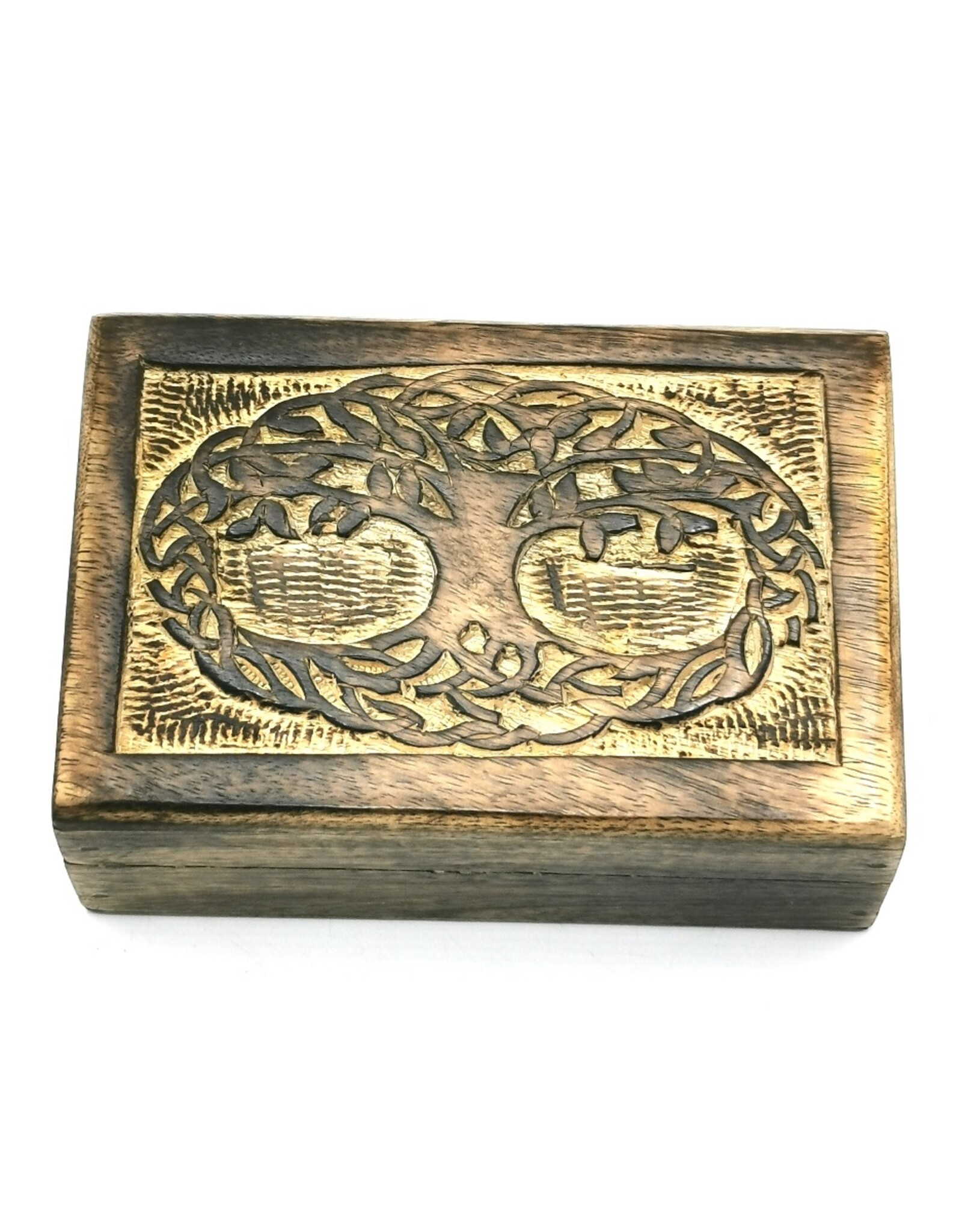 SMD Miscellaneous - Wooden Tree of Life box 15cm x 10cm