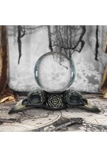 NemesisNow Miscellaneous - Gothic Crystal Ball and Holder Future of the Raven