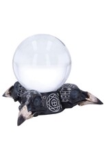 NemesisNow Miscellaneous - Gothic Crystal Ball and Holder Future of the Raven