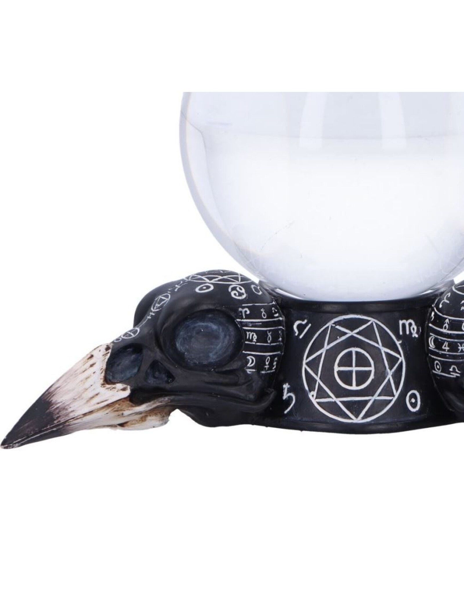 NemesisNow Miscellaneous - Gothic Crystal Ball and Holder Future of the Raven