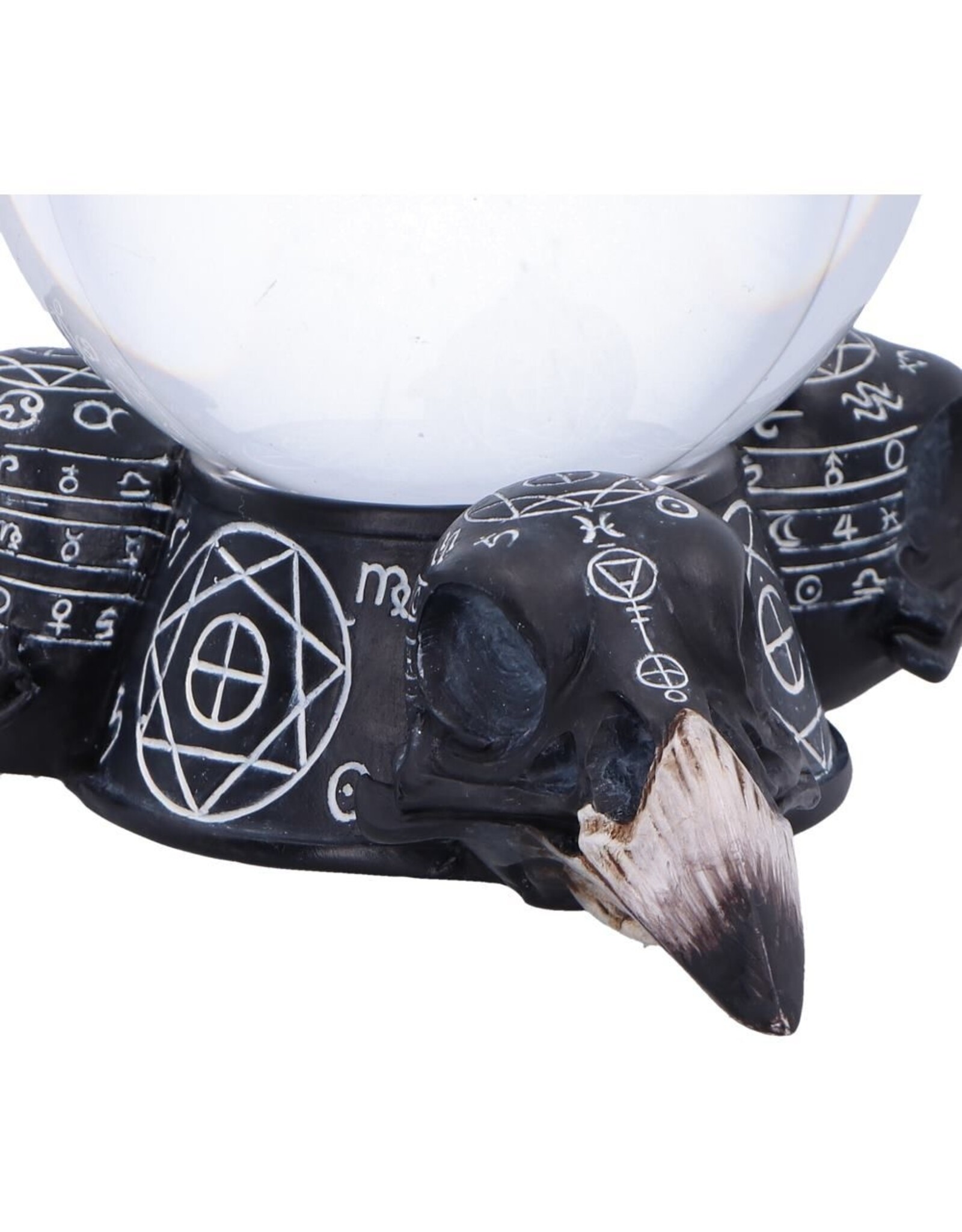 NemesisNow Miscellaneous - Gothic Crystal Ball and Holder Future of the Raven