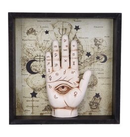 NemesisNow Palmistry Companion Framed Chiromancy Wall Mounted Art