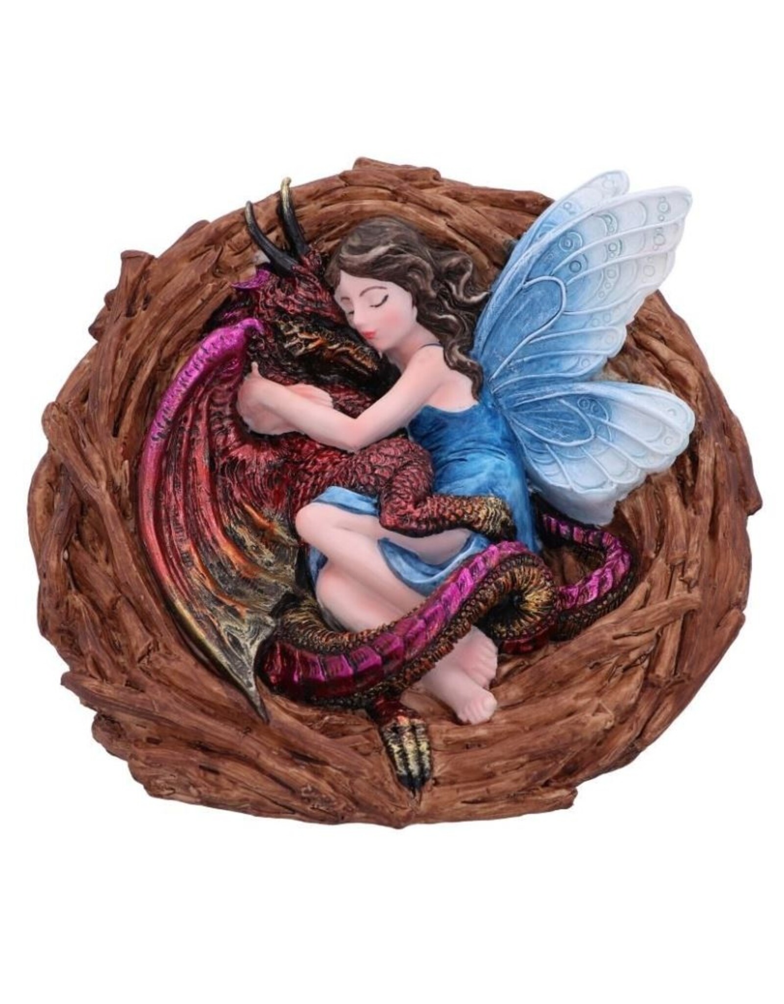 Alator Giftware Figurines Collectables - Love Nest Fairy Dragon Figurine 15.5cm