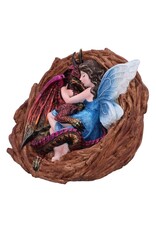 Alator Giftware Figurines Collectables - Love Nest Fairy Dragon Figurine 15.5cm