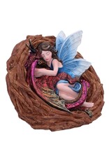 Alator Giftware Figurines Collectables - Love Nest Fairy Dragon Figurine 15.5cm