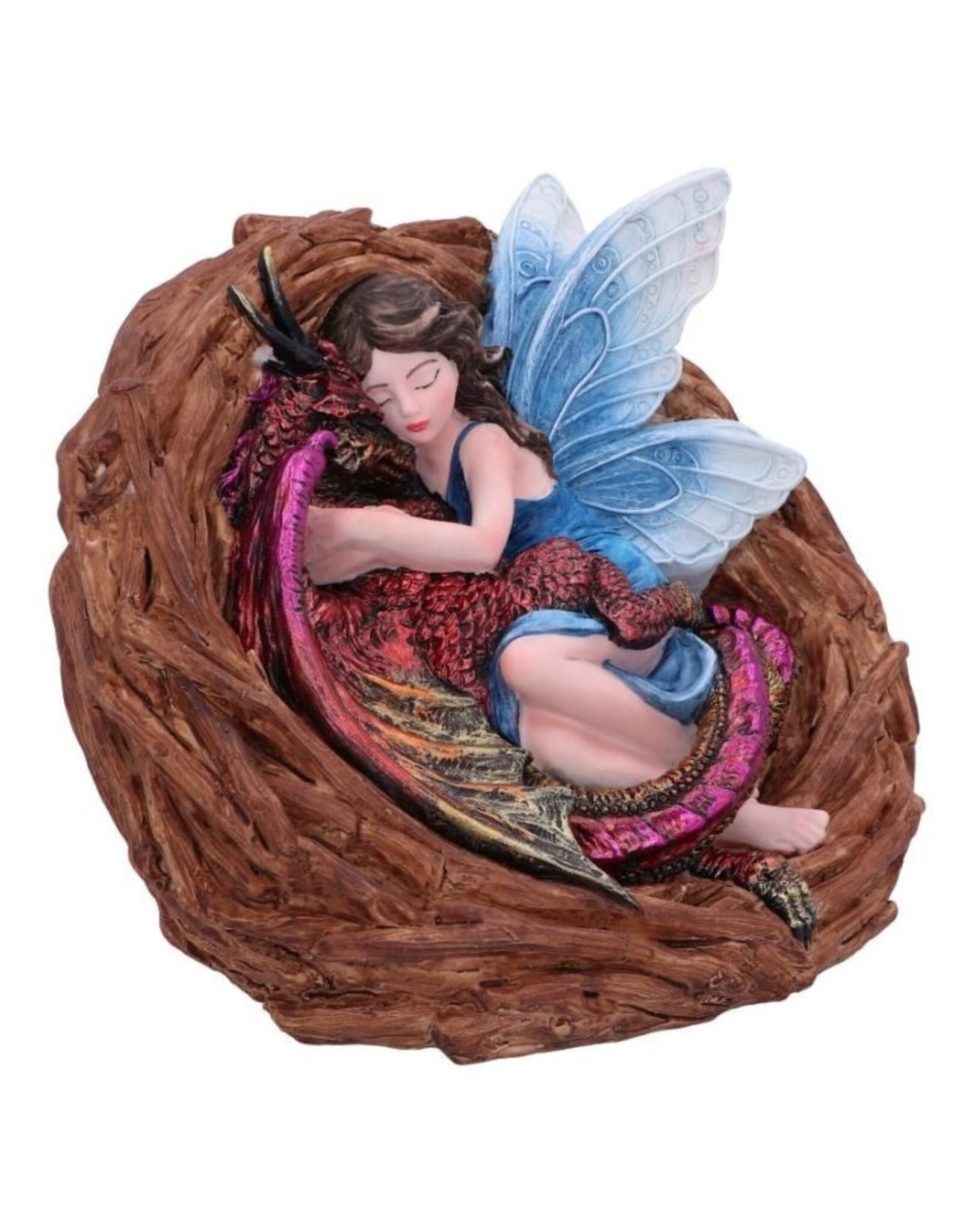 Alator Giftware Figurines Collectables - Love Nest Fairy Dragon Figurine 15.5cm