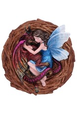 Alator Giftware Figurines Collectables - Love Nest Fairy Dragon Figurine 15.5cm