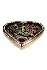Veronese Design Giftware & Lifestyle - Steampunk Heart Wall Clock Time of Love