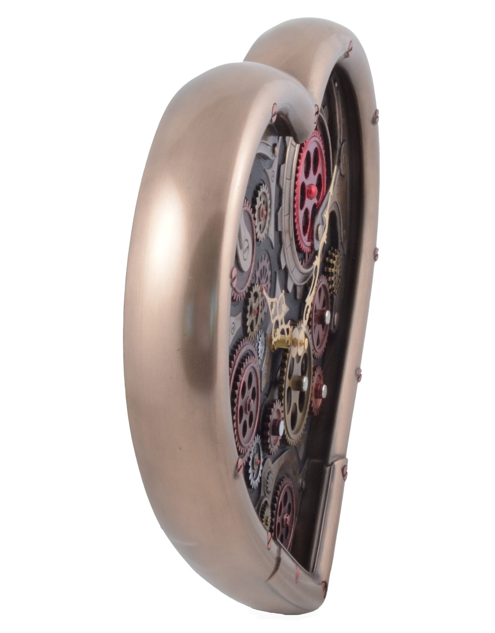 Veronese Design Giftware & Lifestyle - Steampunk Heart Wall Clock Time of Love