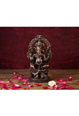 Veronese Design Giftware Beelden Collectables  - Ganesha Hindoeïstische God Zittend Veronese Design