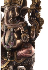 Veronese Design Giftware Figurines Collectables - Ganesha Hindu God Sitting Veronese Design