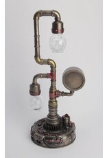 Veronese Design Giftware & Lifestyle - Steampunk Pipework Klok Ledlamp Veronese Design