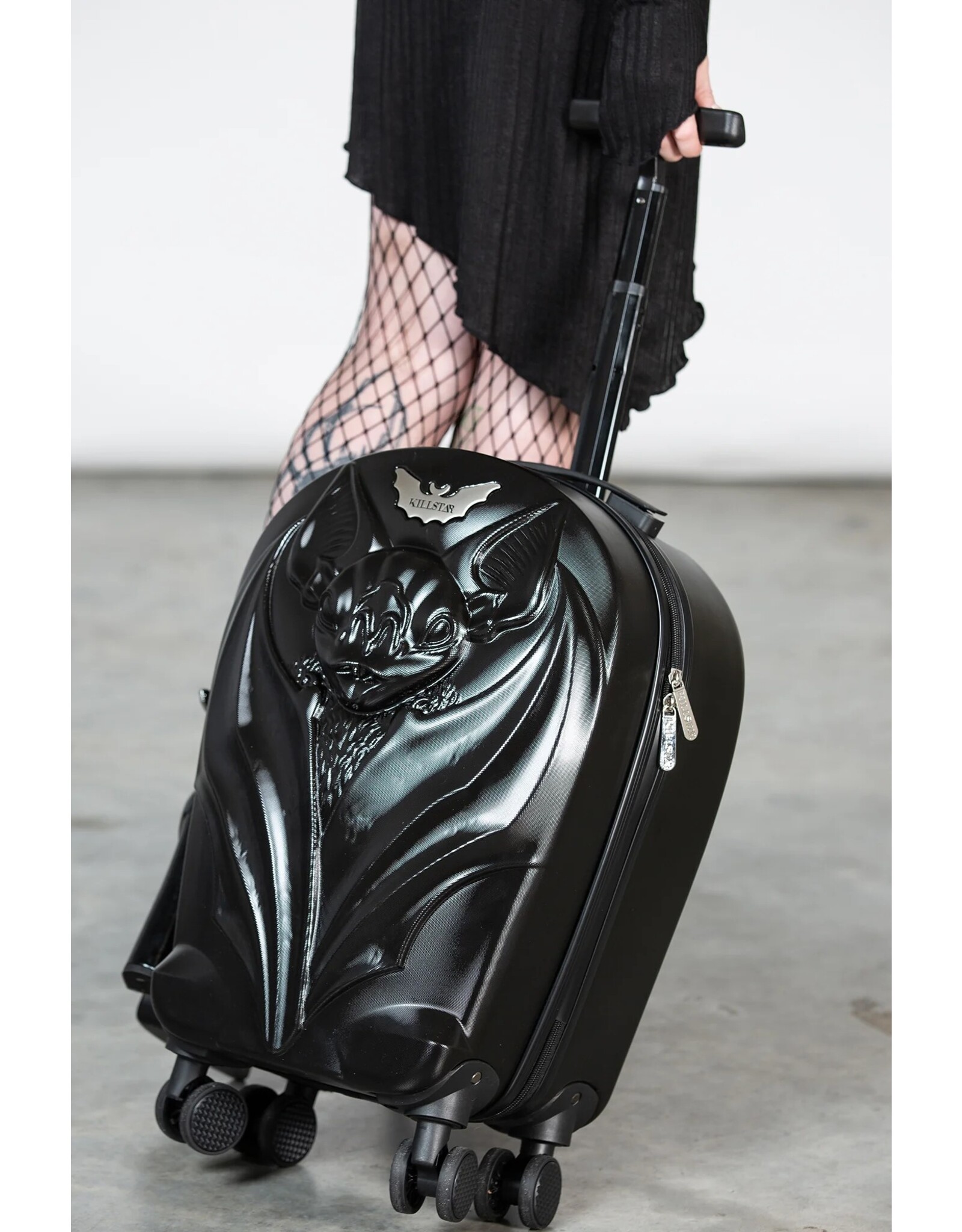 Killstar Killstar bags and accessories - Killstar Vamped Up Bat Trolley