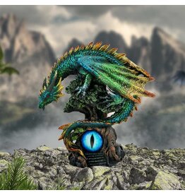 Alator Forest Seer Green Dragon Eye Figurine 16cm
