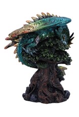 Alator Giftware Beelden Collectables  -  Forest Seer Groene Drakenoog Beeldje 16cm