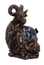 NemesisNow Giftware & Lifestyle - Orbuculum of the Baphomet Illuminating Figurine 16cm