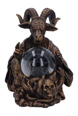 NemesisNow Giftware & Lifestyle - Orbuculum of the Baphomet Illuminating Figurine 16cm