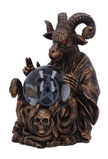 NemesisNow Giftware & Lifestyle - Orbuculum of the Baphomet Illuminating Figurine 16cm