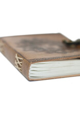AWG Miscellaneous - Leather Notebook Greenman embossing 20cm x 15cm