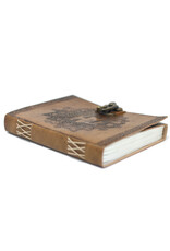 AWG Miscellaneous - Leather Notebook Greenman embossing 20cm x 15cm