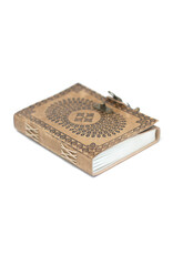 AWG Miscellaneous - Leather Notebook Mandala embossing 18cm x 13cm