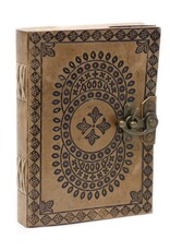 AWG Miscellaneous - Leather Notebook Mandala embossing 18cm x 13cm
