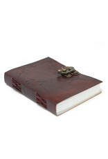 AWG Miscellaneous - Leather Notebook World Map 18x13cm