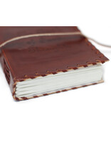 AWG Miscellaneous - Leren Wikkelnotitieboek Book of Thoughts 15,5x11,5cm