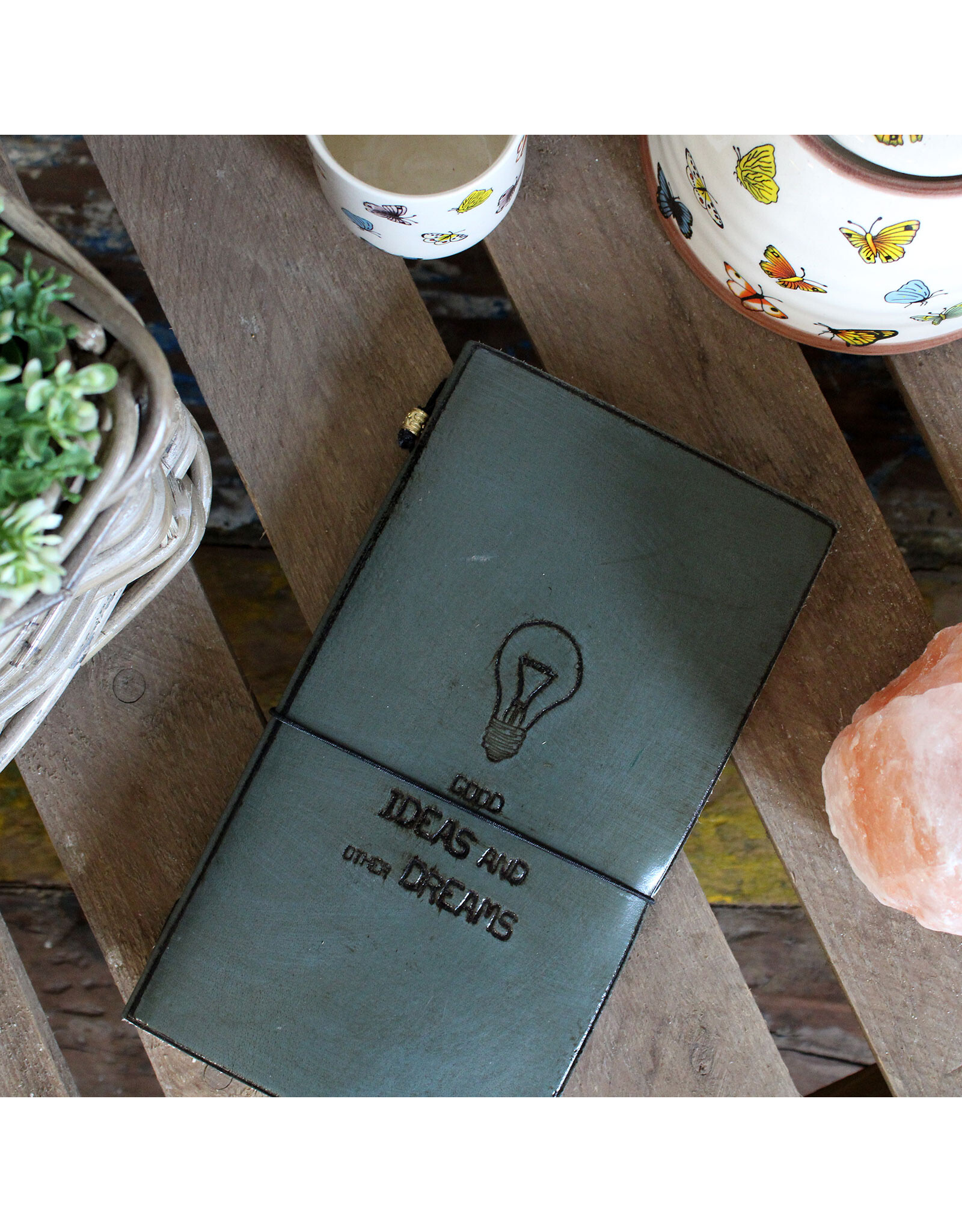 AWG Miscellaneous - Leather Journal 'Good Ideas and Other Dreams' - Copy