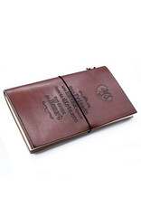 AWG Miscellaneous - Leren Dagboek 'True Friends' 22x12cm