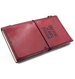 AWG Leather Journal 'Little Book of Big Plans' 22x12cm