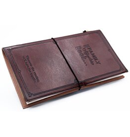 AWG Leather Journal 'Our Family Adventure Book'  22x12cm