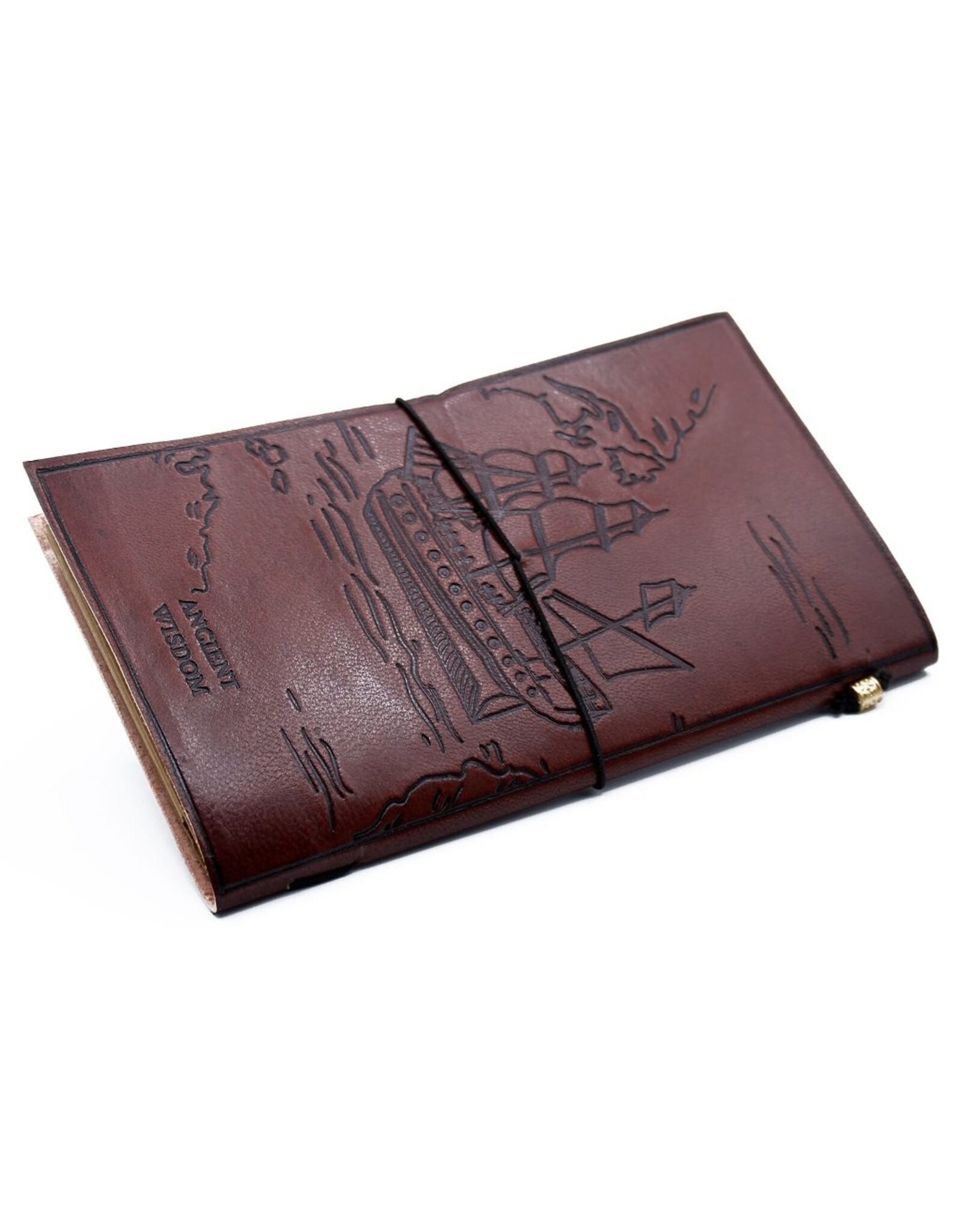 AWG Miscellaneous - Leather Journal 'Our Family Adventure Book'  22x12cm