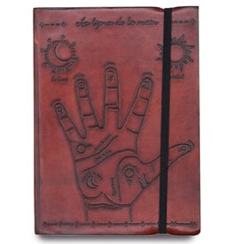 AWG Leather Notebook Palmistry 18x13cm