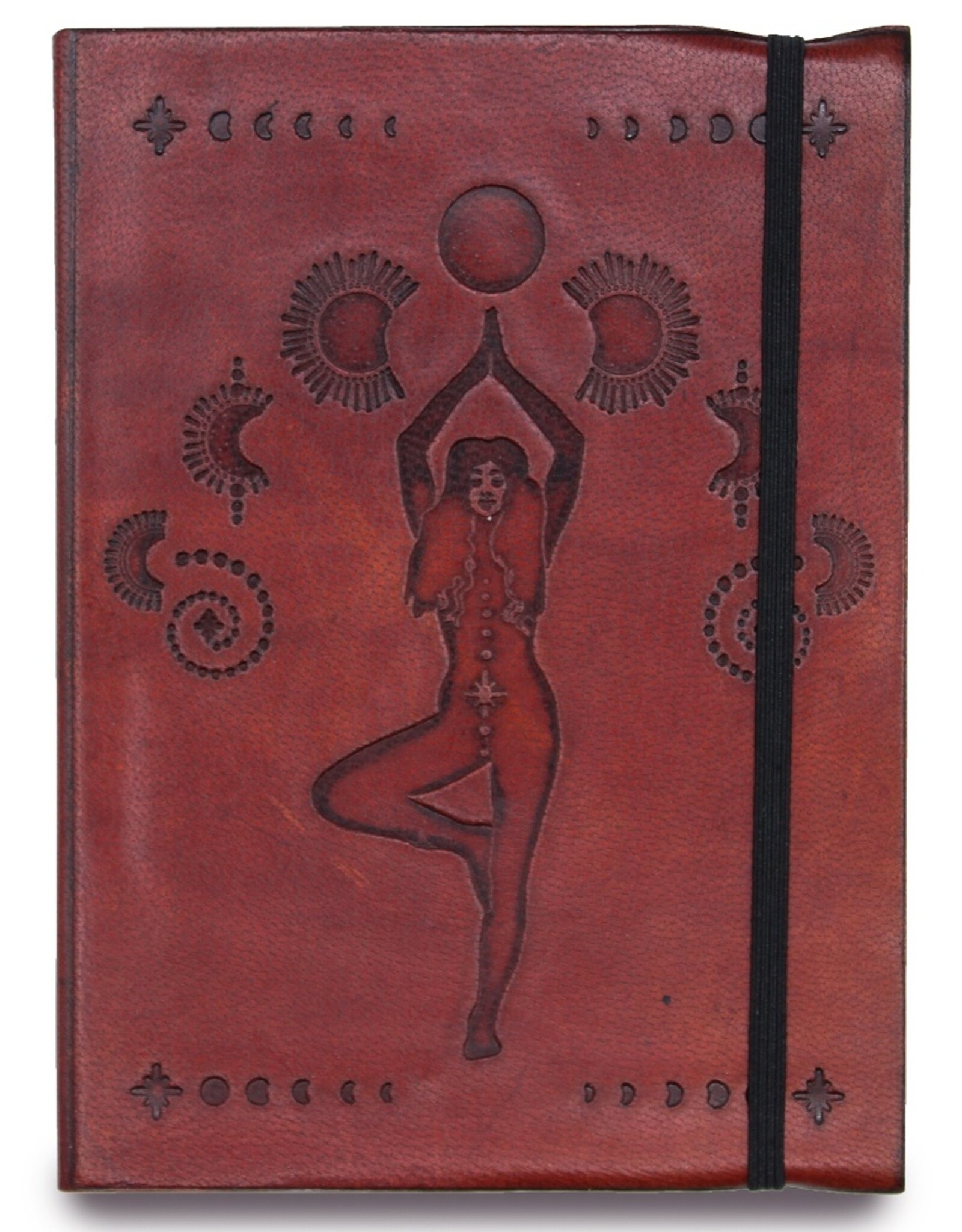 AWG Miscellaneous - Leather Notebook Cosmic Goddess  18x13cm