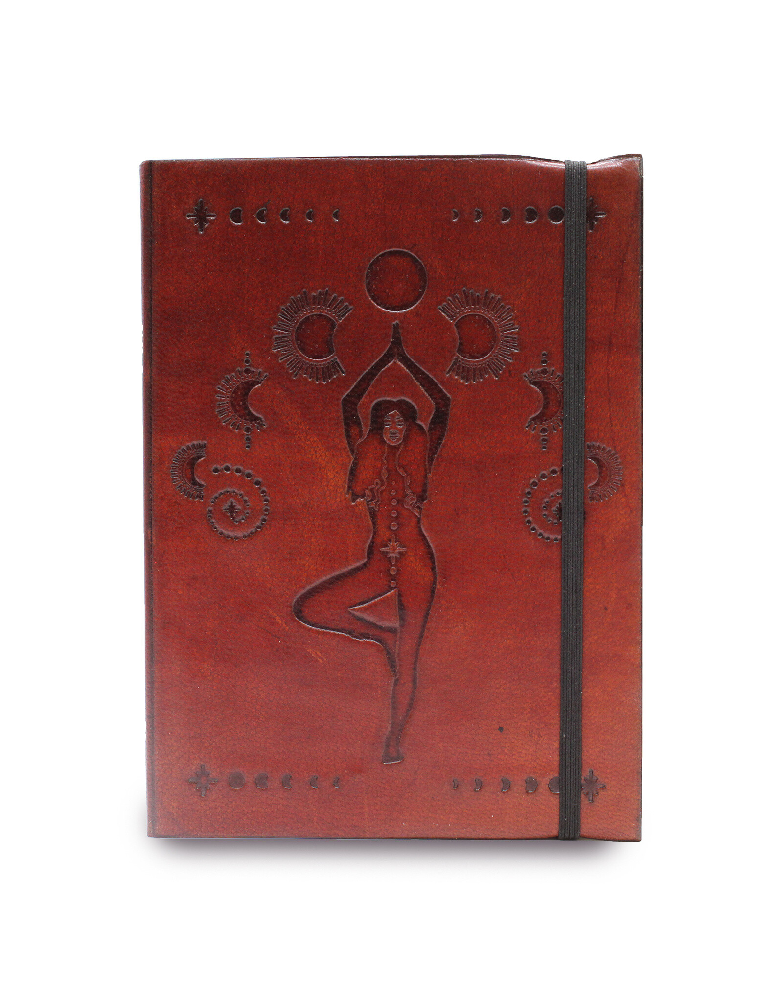 AWG Miscellaneous - Leather Notebook Cosmic Goddess  18x13cm