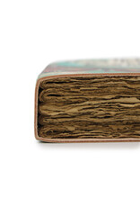 AWG Miscellaneous - Leather  Deckle-edge Notebook 'Bee Kind' 18x13cm