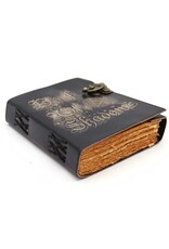AWG Miscellaneous - Leather Deckle-edge Notebook 'Book of Shadows' 21x15cm