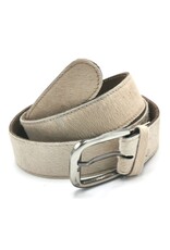 Trukado Leather belts and buckles - Cowhide Belt cream