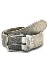 Trukado Leather belts - Cowhide belt grey