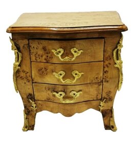 Trukado Baroque mini dresser - Jewellery cabinet Rootnut