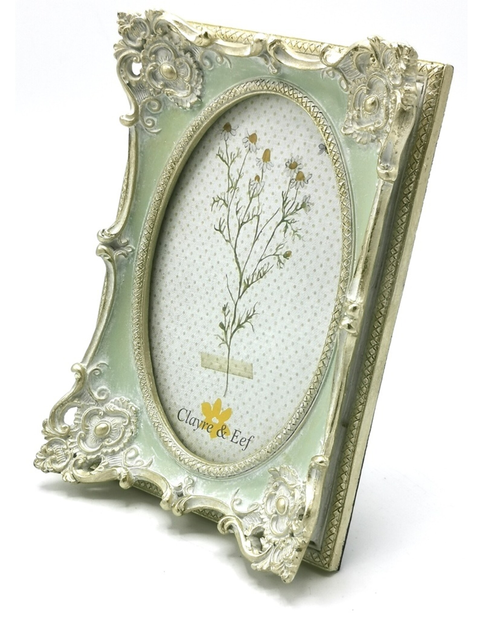 C&E Miscellaneous - Decorative Brocante Photoframe Mint Green