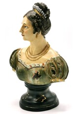 DS Giftware Beelden Collectables - Buste Dame Royale 26 cm Decoratief Borstbeeld