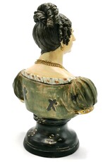 DS Giftware Beelden Collectables - Buste Dame Royale 26 cm Decoratief Borstbeeld