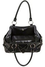 Banned Gothic bags Steampunk bags - Banned Stand Still Pentagram Handbag