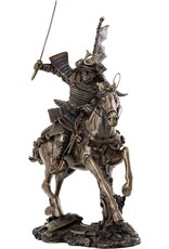 Veronese Design Veronese Design - Samurai with Katana on Horseback 25cm Veronese Design